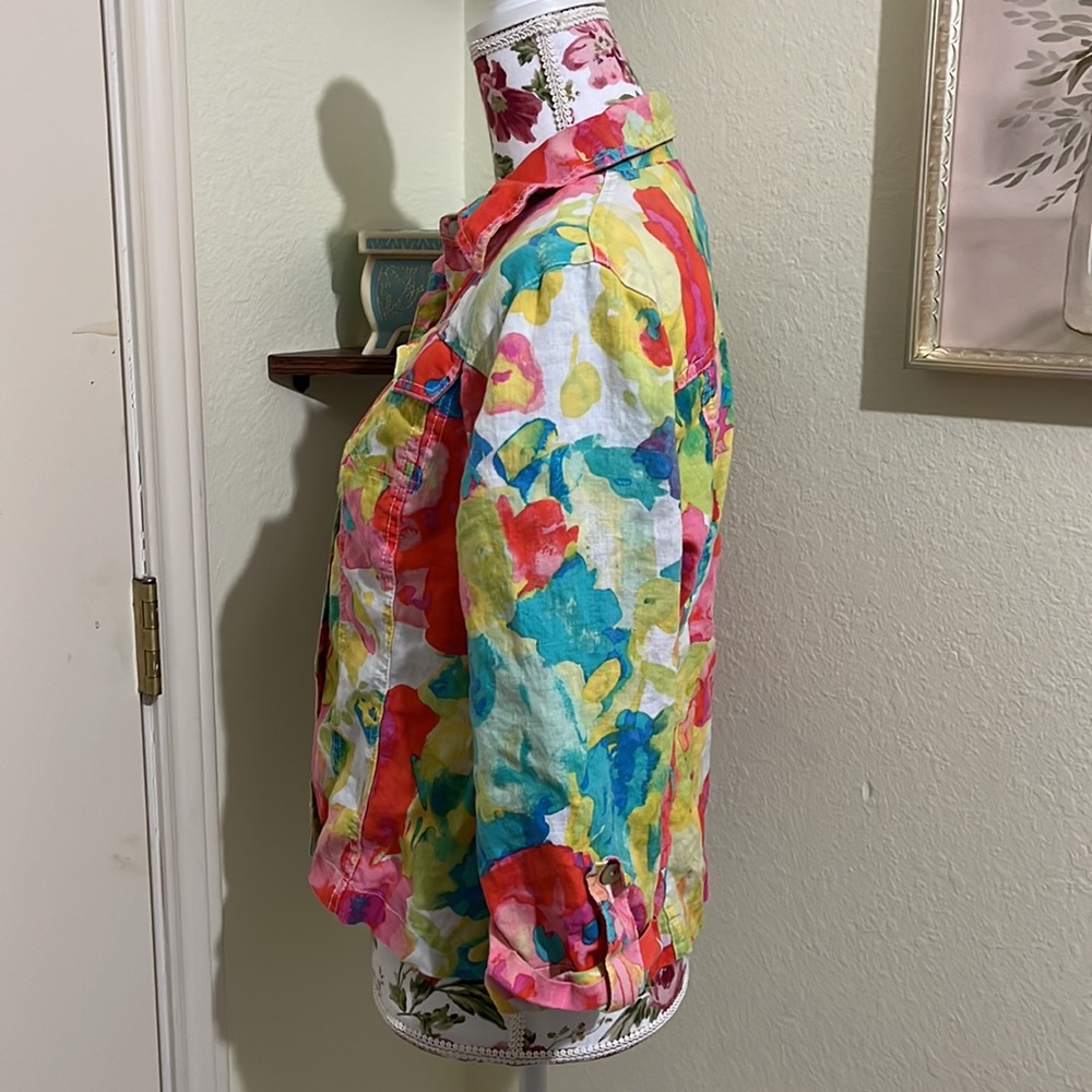 Ruby Rd. colorful Blazer - Picture 7 of 17